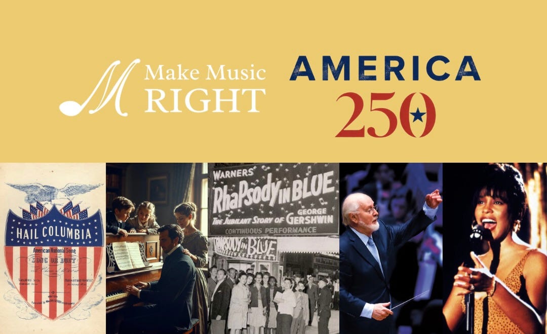 Celebrating 250 Years of Music Enriching America!