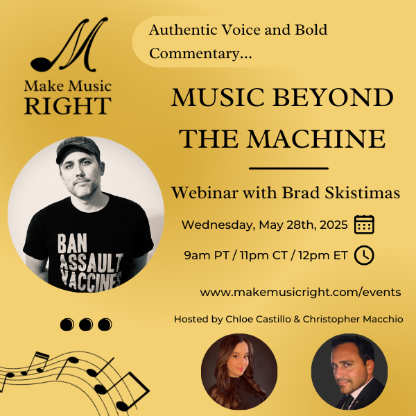 Music BEYOND The Machine – Brad Skistimas (Five Times August)