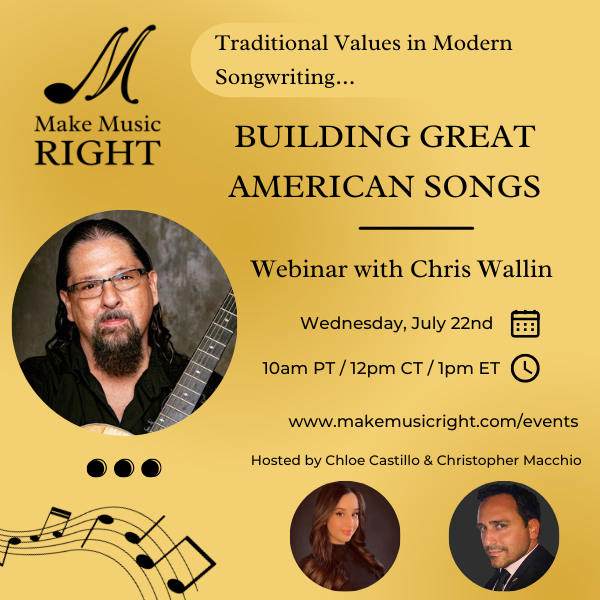Building Great American Songs – Chris Wallin